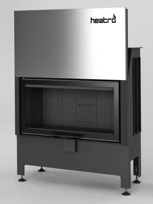 Focar semineu Heatro 81H Negru
