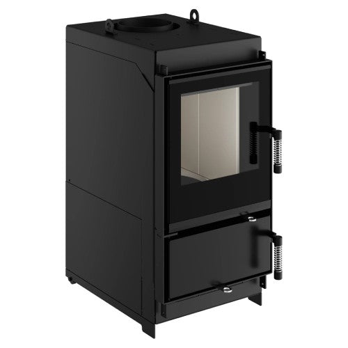 Insert de poêle en faïence Spartherm Renova Cs-50 charnière de porte gauche