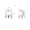 Focar Semineu Jotul I 400 Flat