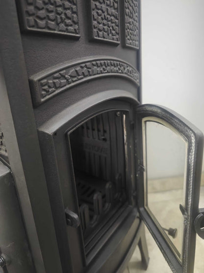 Aragaz de Fontă Sirius Midi cu Ușă Laterală și Cuptor FS-071YK - Încălzire și Gătit Eficiente