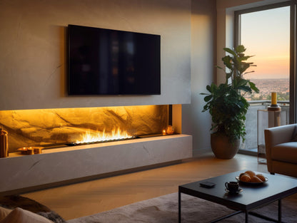 Șemineu cu bioetanol Slimfire Insert Black 1200 Rezervor 4 l