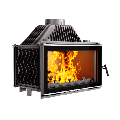 Focar șemineu fontă Kawmet W16  13,5 kW