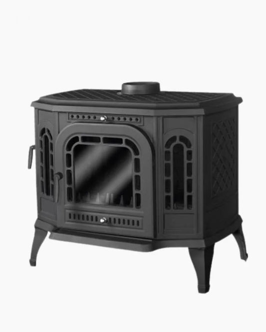 Sobă Kawmet P7 ECO 10,5 kW Sticlă laterală stânga