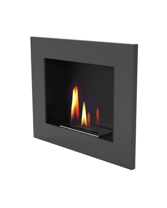 Șemineu cu bioetanol UNIFLAM 50x40cm Grafit Rezervor 0,4 l