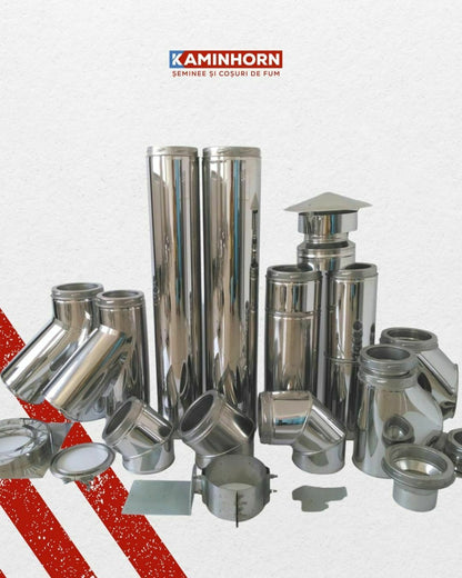 Coș de fum Kaminhorn INDUSTRIAL INOX