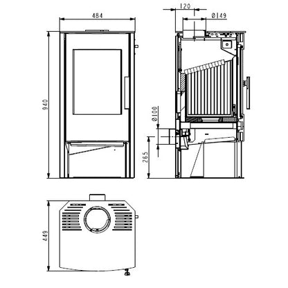 Sobă cu cuptor HAAS+SOHN Rosenheim