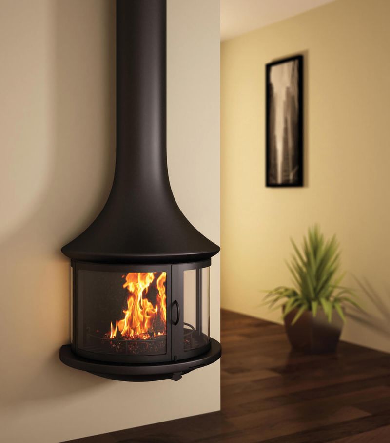 Șemineu suspendat JC Bordelet LEA 998 wall-mounted