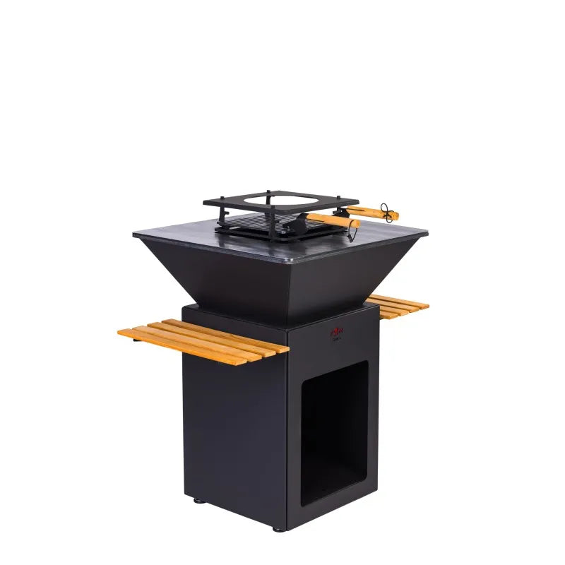 Grătar oțel lemn-cărbune FM PLITĂ 74cm