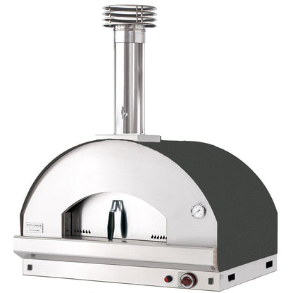 Cuptor pizza hibrid gaz si lemne Fontana Mangiafuoco Hybrid Build In Gas & Wood Pizza