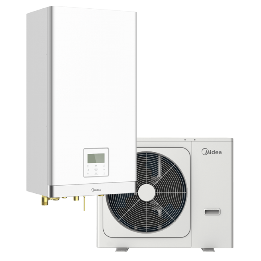 Midea 16 kW Split Heat Pump - 380V High-Efficiency Heating and Cooling System