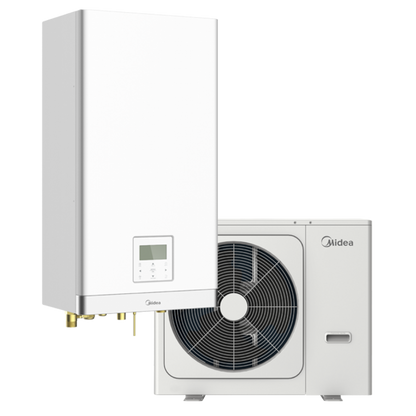 Midea Split Heat Pump 14 kW, 380V - High Efficiency Heating and Cooling System