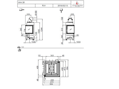 Spartherm Focar semineu Mini 2R