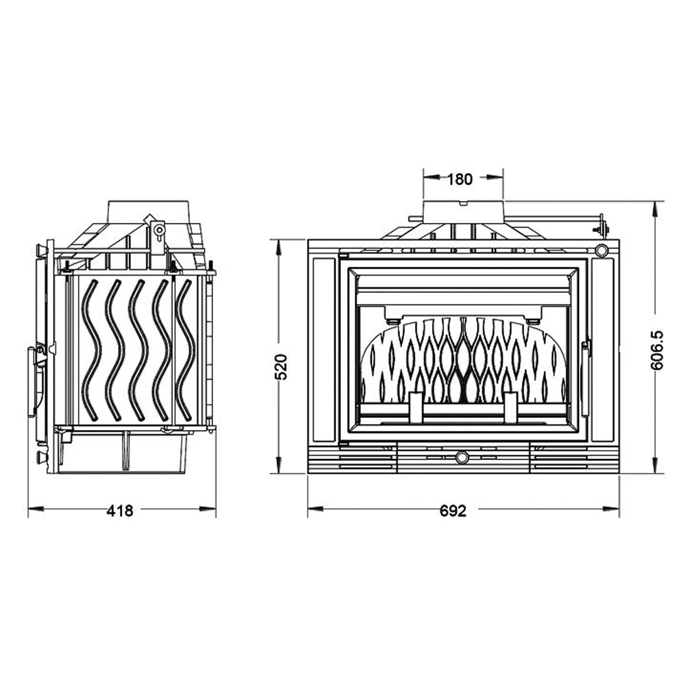 Focar semineu INVICTA 700 Minos