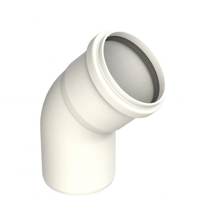 Cot 45° (alb)