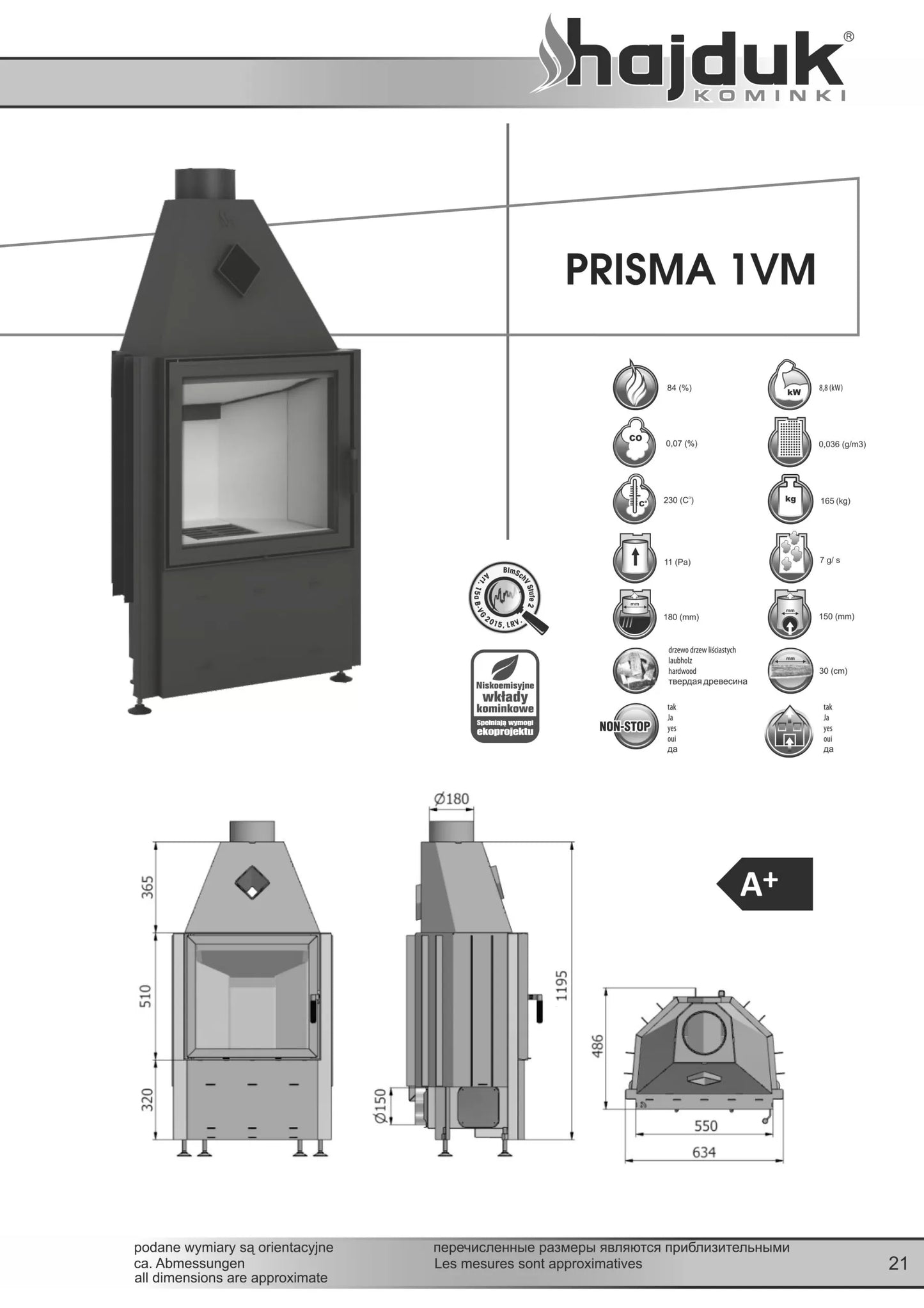 Focar Prisma 1VM Hajduk