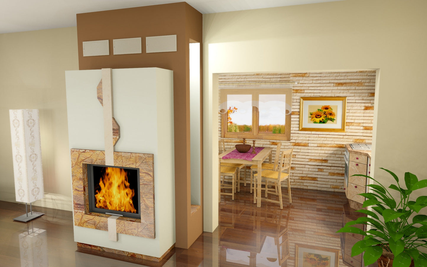 Focar semineu  Smart 1VTh Hajduk