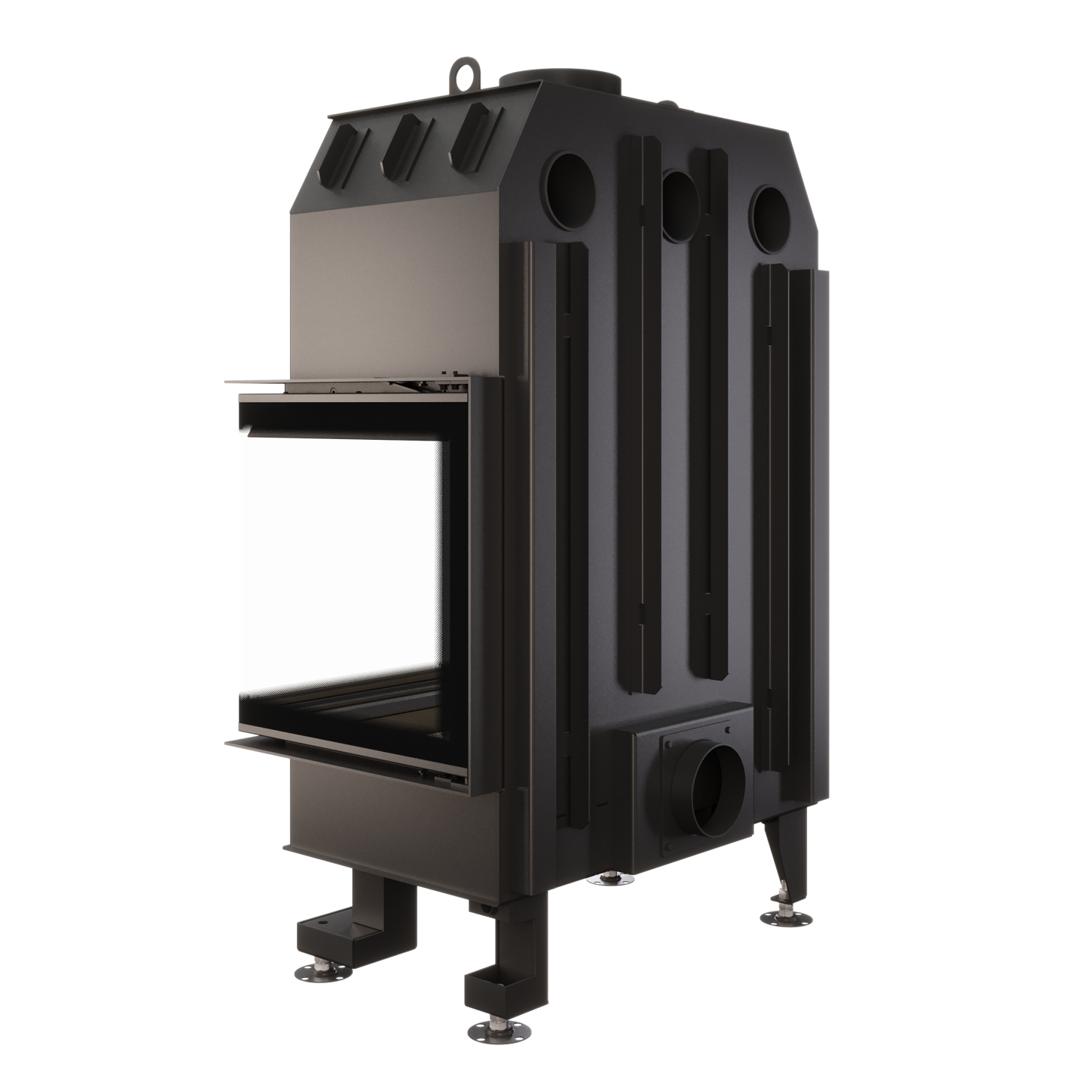 Șemineu SAVEN Energy 75х50х47 R ECO 15,1 kW Sticlă laterală dreapta