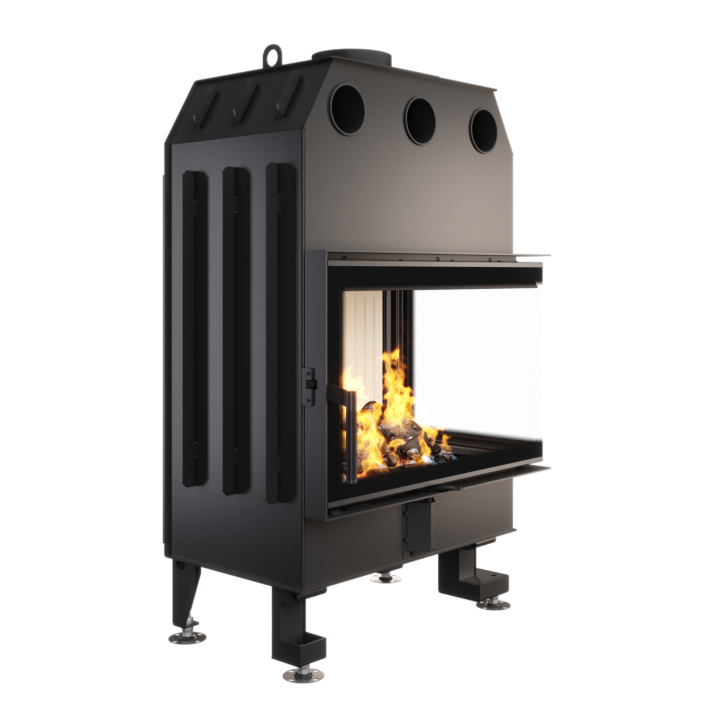 Șemineu SAVEN Energy 75х50х47 R ECO 15,1 kW Sticlă laterală dreapta