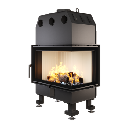 Șemineu SAVEN Energy 75х50х47 R ECO 15,1 kW Sticlă laterală dreapta