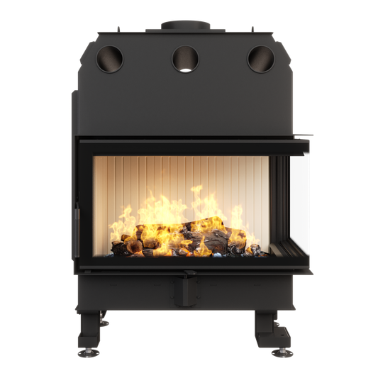 Șemineu SAVEN Energy 85х50х47 R ECO 22 kW Sticlă laterală dreapta