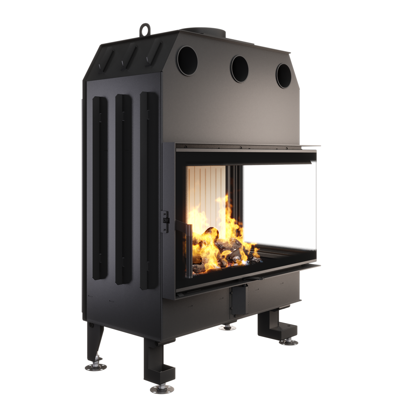 Șemineu SAVEN Energy 85х50х47 R ECO 22 kW Sticlă laterală dreapta