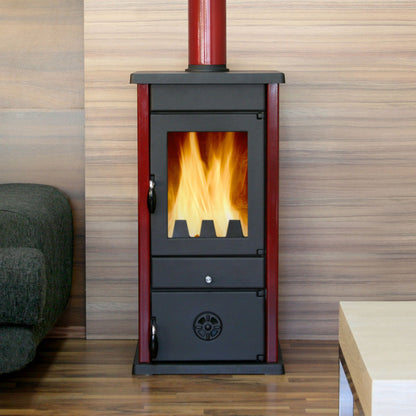 Soba pe lemne ecologică SD VESTA ECO - Design modern și eficiență termică 8.2 kW