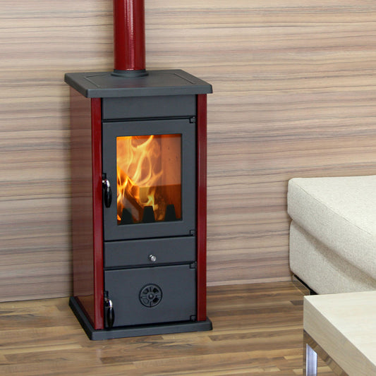 Soba pe lemne ecologică SD VESTA ECO - Design modern și eficiență termică 8.2 kW
