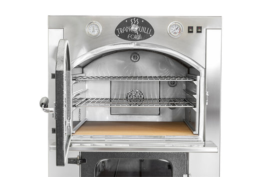 Cuptor pe lemne încorporat GIOVE INOX