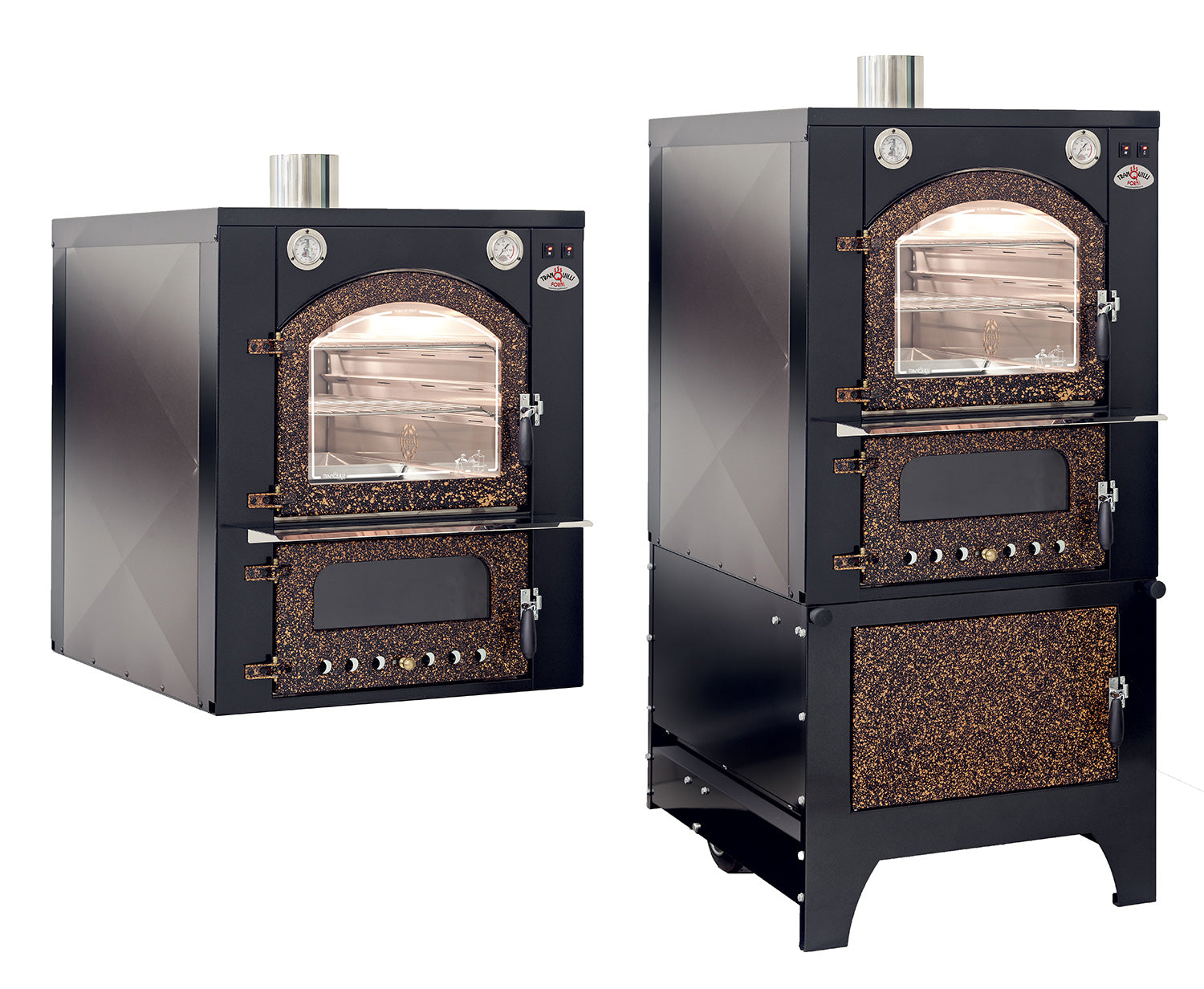 Cuptor încorporat pe lemne PANDORA