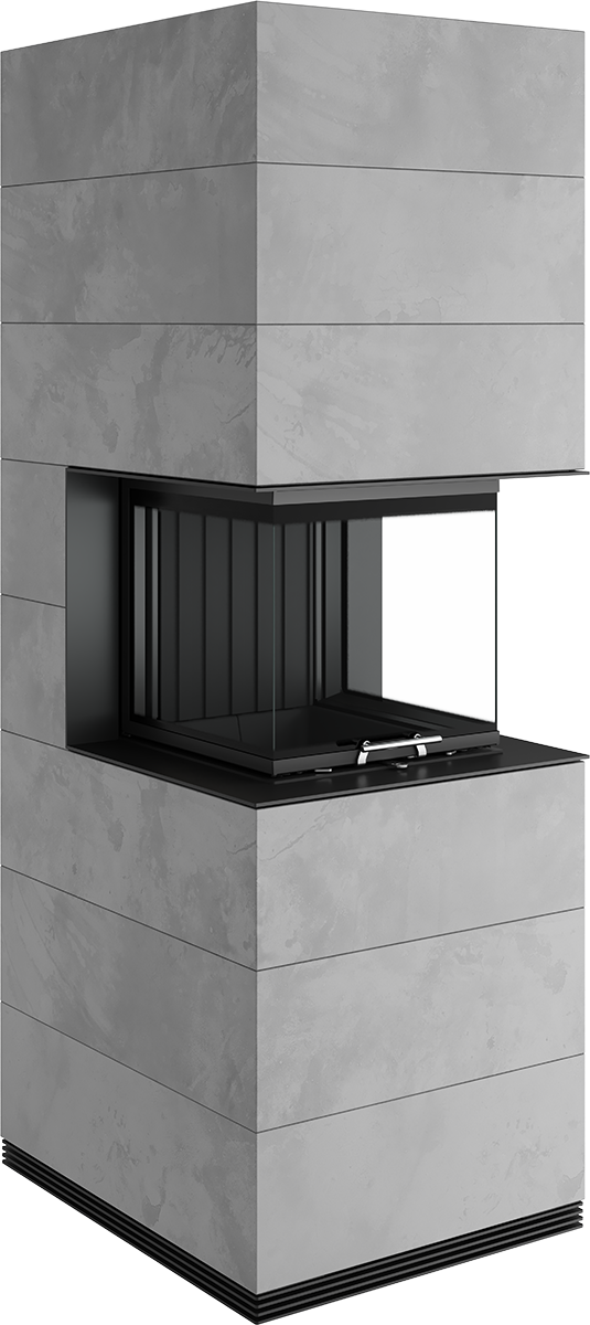 Semineu modular SIM Arte U-50h 3/3 Spartherm