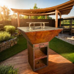 STEAKHOUSE - Grătar din oțel Corten | Vibrok fara baza