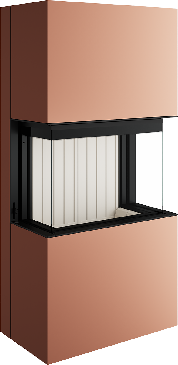 Șemineu Saphir Lean - Design Compact și Elegant pentru Spații Mici