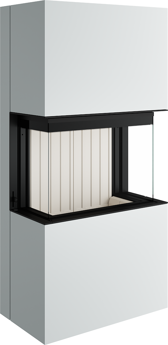 Șemineu Saphir Lean - Design Compact și Elegant pentru Spații Mici