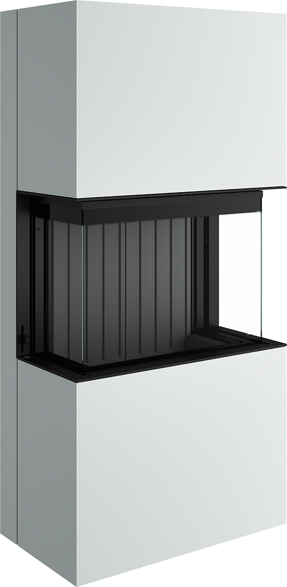 Șemineu Saphir Lean - Design Compact și Elegant pentru Spații Mici