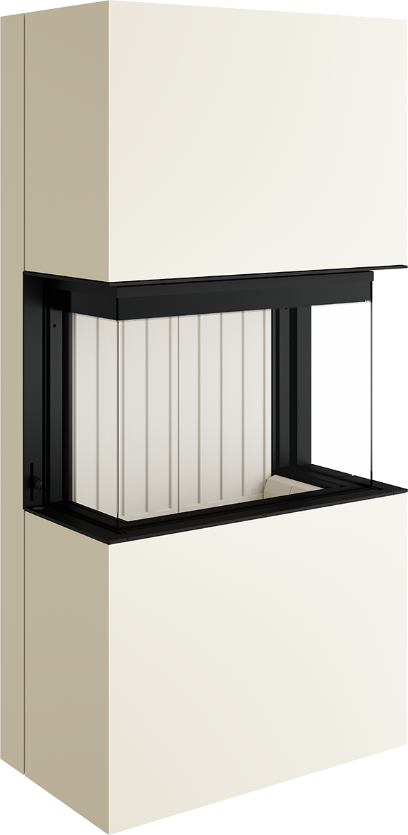 Șemineu Saphir Lean - Design Compact și Elegant pentru Spații Mici