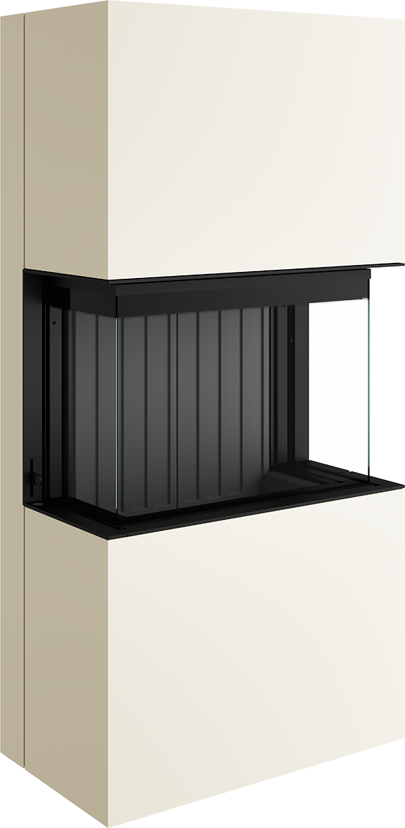 Șemineu Saphir Lean - Design Compact și Elegant pentru Spații Mici