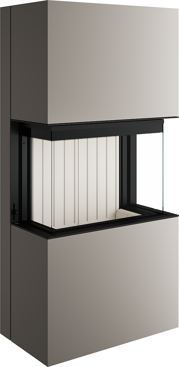 Șemineu Saphir Lean - Design Compact și Elegant pentru Spații Mici