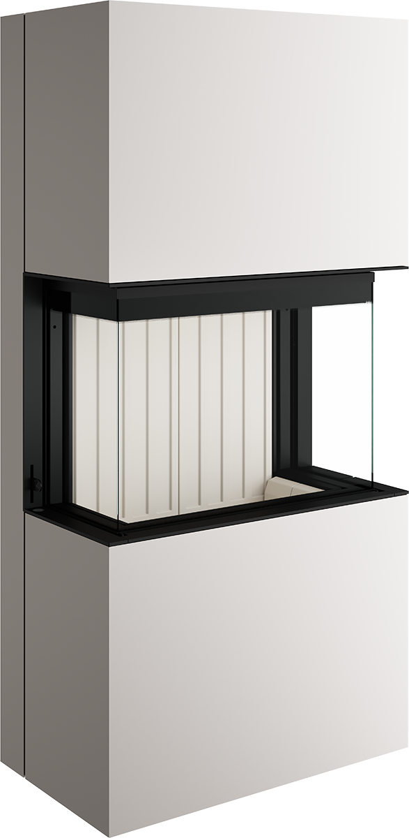 Șemineu Saphir Lean - Design Compact și Elegant pentru Spații Mici