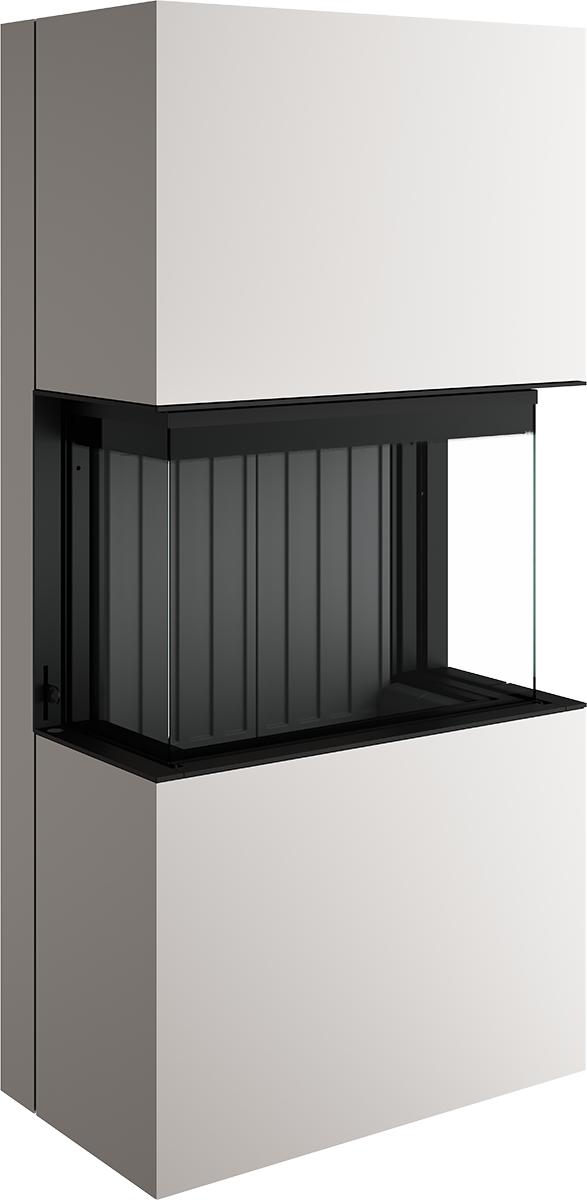 Șemineu Saphir Lean - Design Compact și Elegant pentru Spații Mici