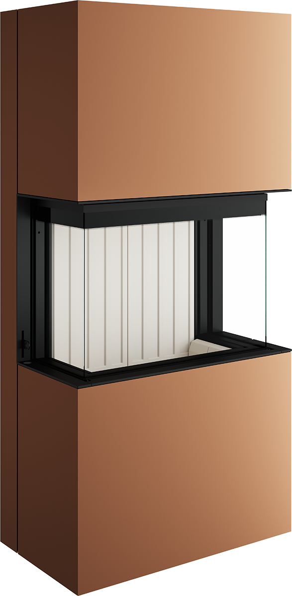 Șemineu Saphir Lean - Design Compact și Elegant pentru Spații Mici