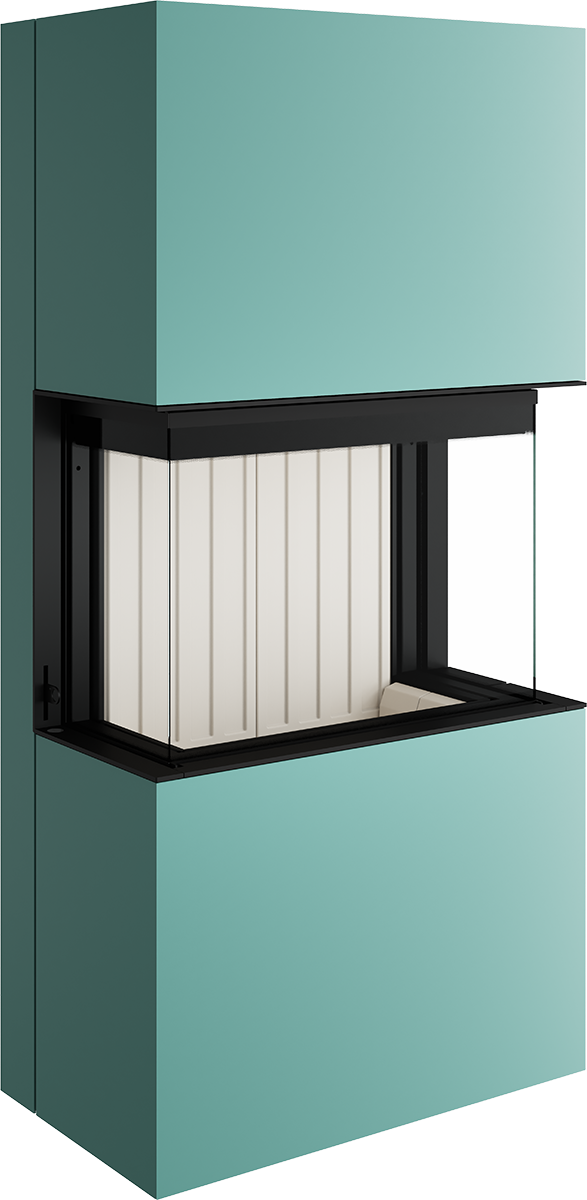 Șemineu Saphir Lean - Design Compact și Elegant pentru Spații Mici