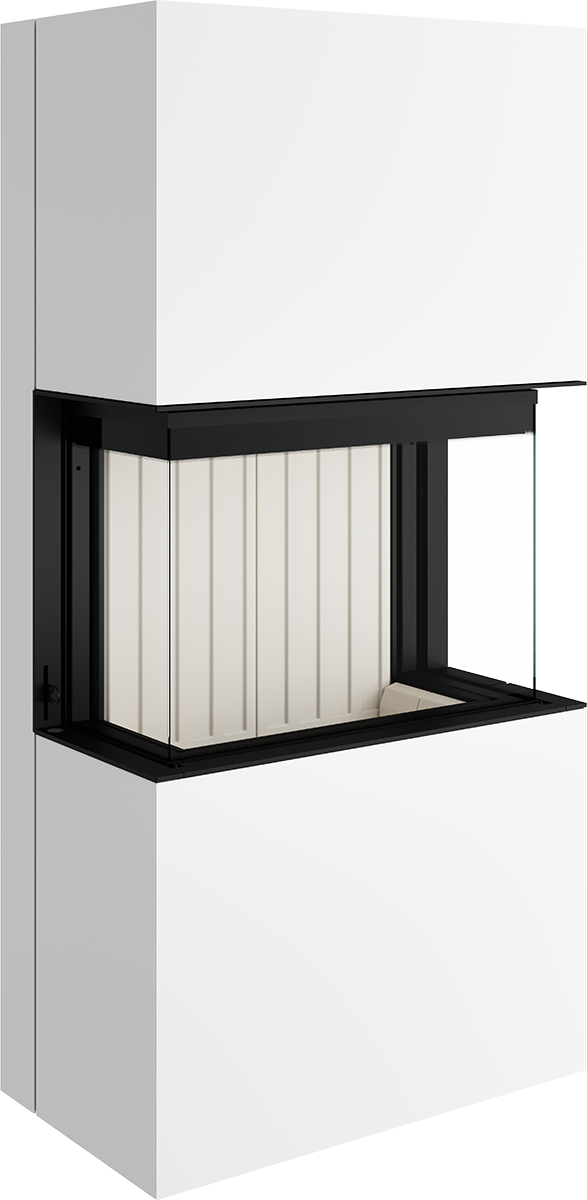 Șemineu Saphir Lean - Design Compact și Elegant pentru Spații Mici