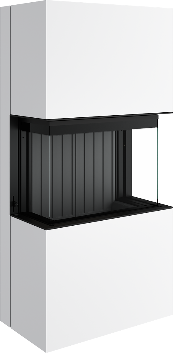 Șemineu Saphir Lean - Design Compact și Elegant pentru Spații Mici