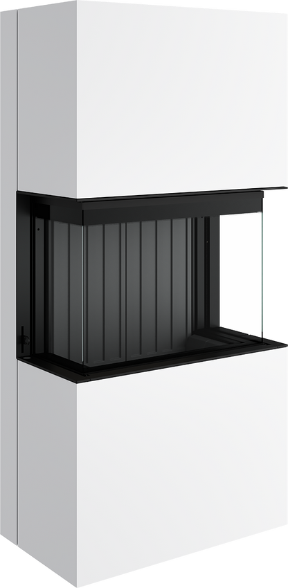 Șemineu Saphir Lean - Design Compact și Elegant pentru Spații Mici