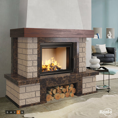 Șemineu SAVEN Energy 60×50 ECO 14,5 kW