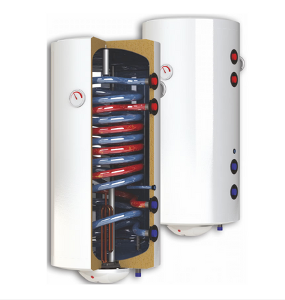 Sunsystem BB NL2 150L Thermoelectric Boiler, 3kW, Dual Coil