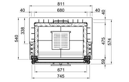 Focar șemineu Spartherm Varia 1Vh-51 RLU pentru case pasive