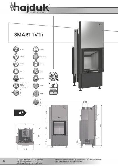 Focar semineu  Smart 1VTh Hajduk
