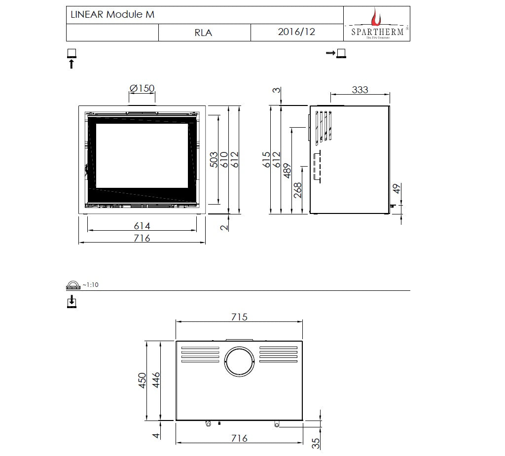 Semineu Soba Linear Module M