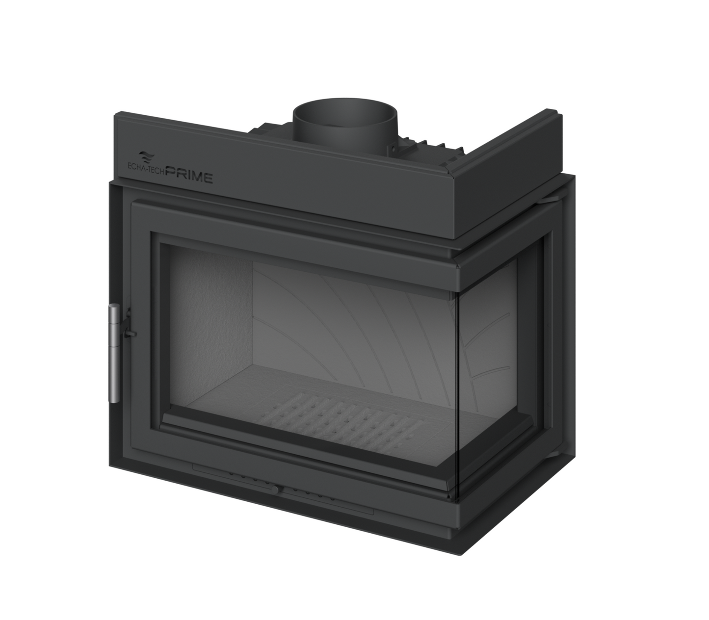 Șemineu Kamin Plus 700 14 kW Sticlă laterală dreapta